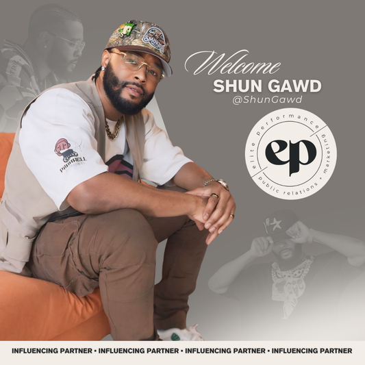 Rising Fashion Icon and Musician Shun Gawd Joins Elite Performance PR & Marketing's Influencer Relations Program