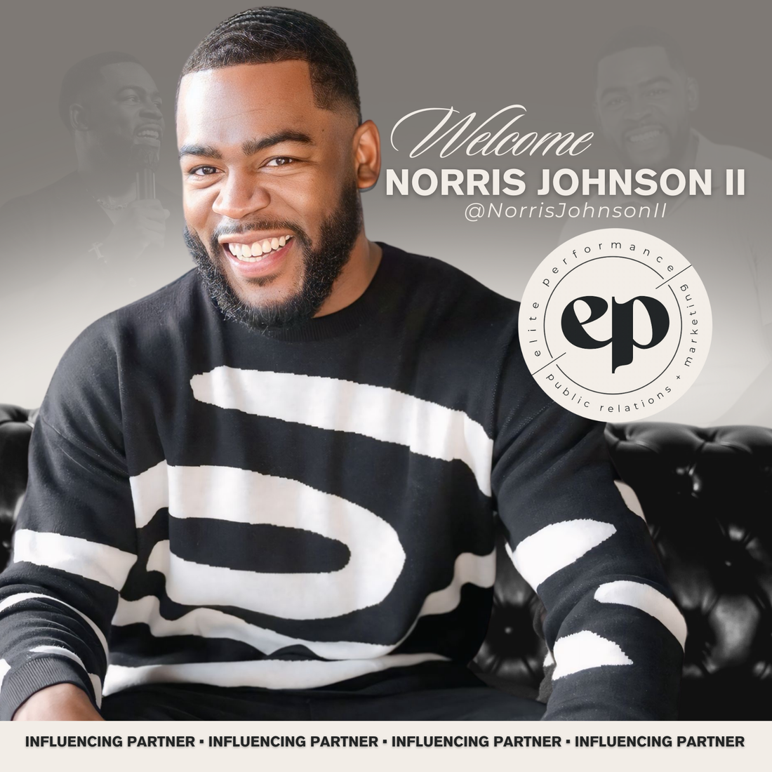 Norris Johnson II Joins Elite Performance’s Influencer Relations Program